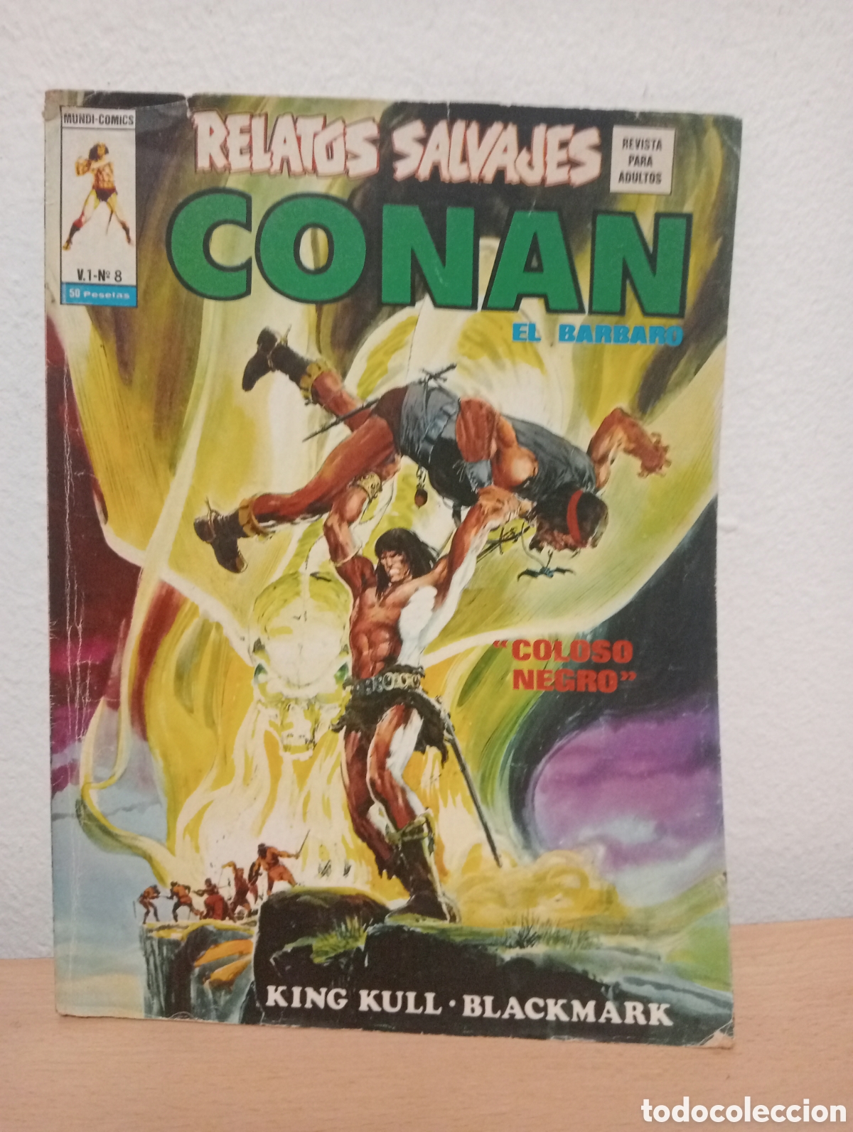 C&oacute;mics: Relatos salvajes conan el b&aacute;rbaro v1.n8