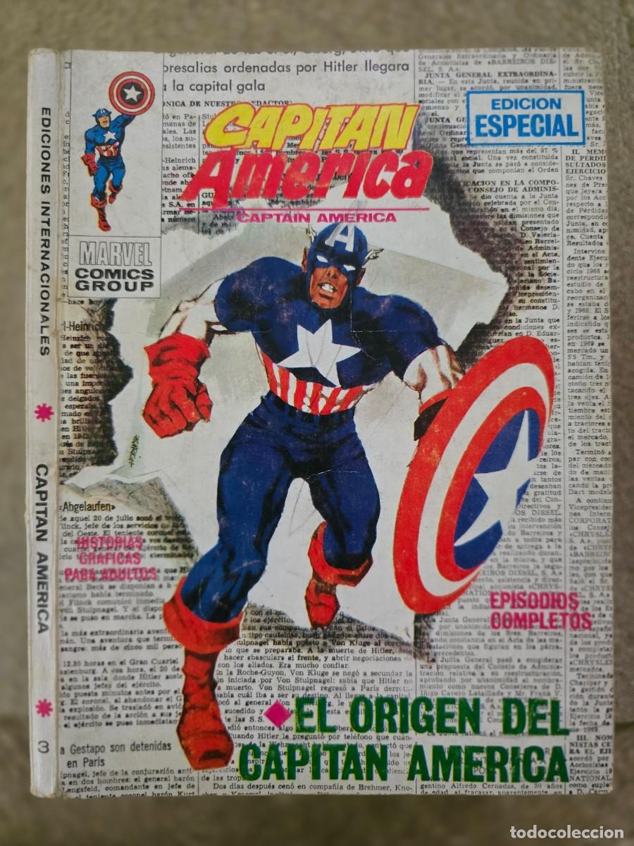 C&oacute;mics: Capitan America 3 Vol.1 Vertice.25 ptas - Foto 1