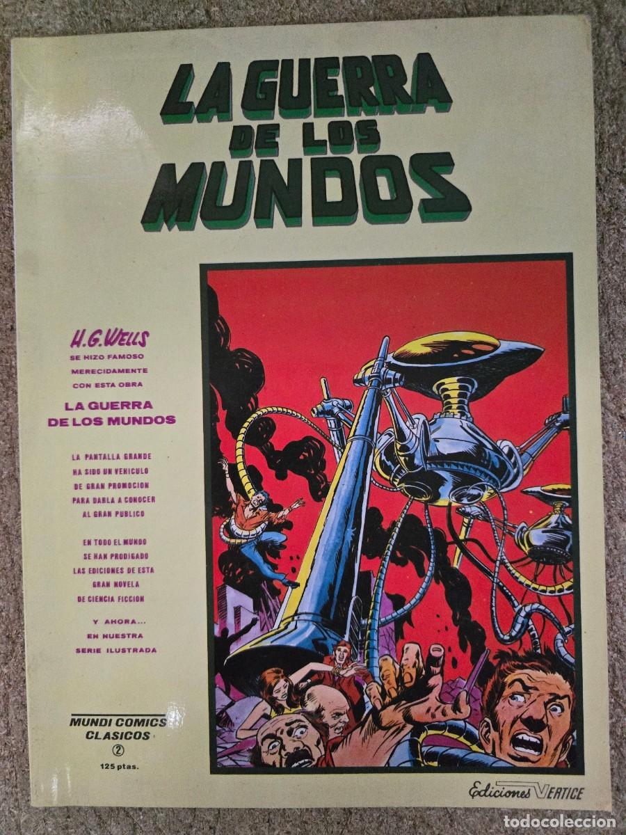 C&oacute;mics: La Guerra de los Mundos.Mundi Comics Clasicos 2.Vertice