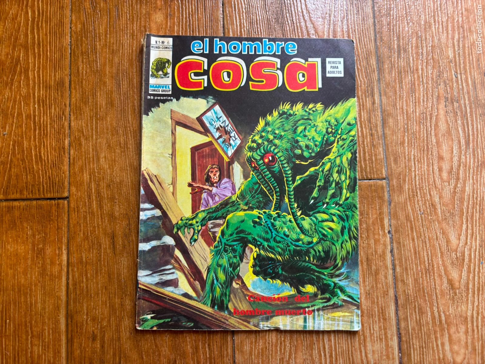 C&oacute;mics: EL HOMBRE COSA N&ordm; 6 EDICIONES VERTICE.