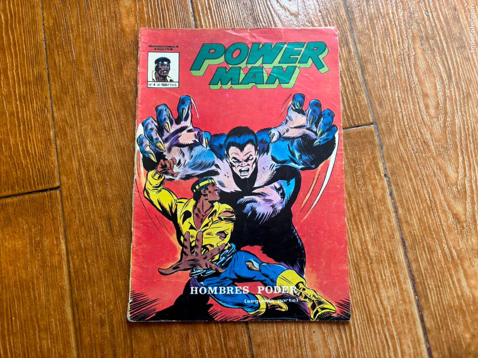 C&oacute;mics: POWER MAN POWERMAN N&ordm; 4 EDICIONES VERTICE. - Foto 1