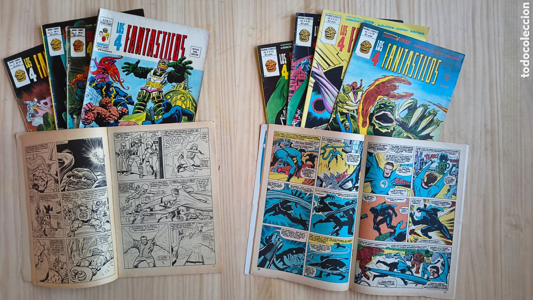 Comics: LOS 4 FANT&Aacute;STICOS V&Eacute;RTICE MUNDI COMICS &ndash; 11 N&Uacute;MEROS