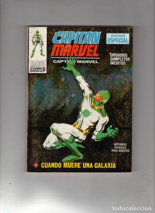 C&oacute;mics: CAPITAN MARVEL 6 (CUANDO MUERE UNA GALAXIA)- VERTICE TACO, 1970- 128 PAGS- BE