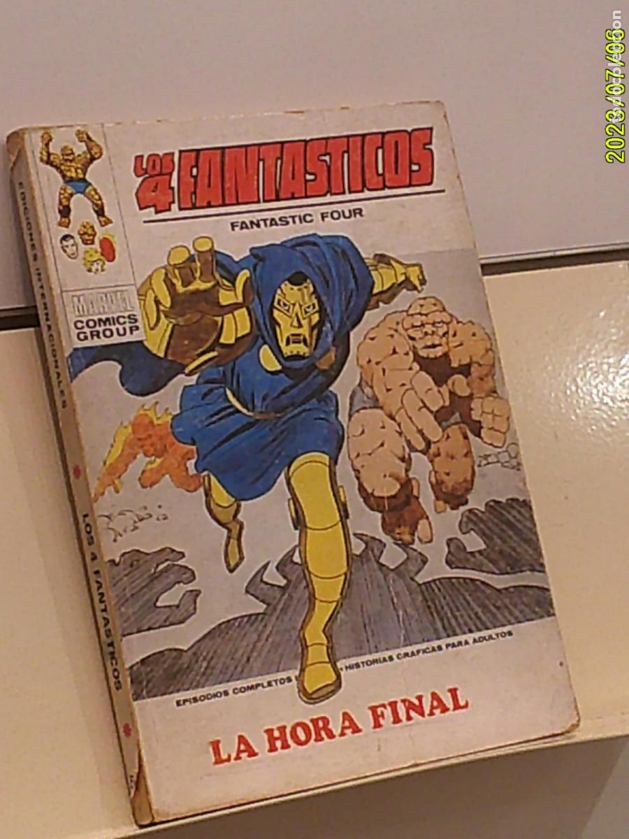 C&oacute;mics: LOS 4 FANTASTICOS N&ordm; 58 LA HORA FINAL MARVEL - VERTICE TACO