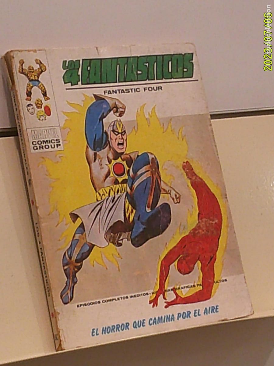 C&oacute;mics: LOS 4 FANTASTICOS N&ordm; 60 EL HORROR QUE CAMINA POR EL AIRE MARVEL - VERTICE TACO
