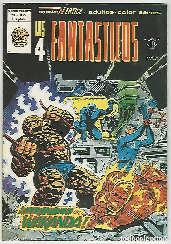 Comics: LOS 4 FANTASTICOS N&ordm; 29. VOL. 3. EDICIONES VERTICE V. 3 MUNDI COMICS MARVEL
