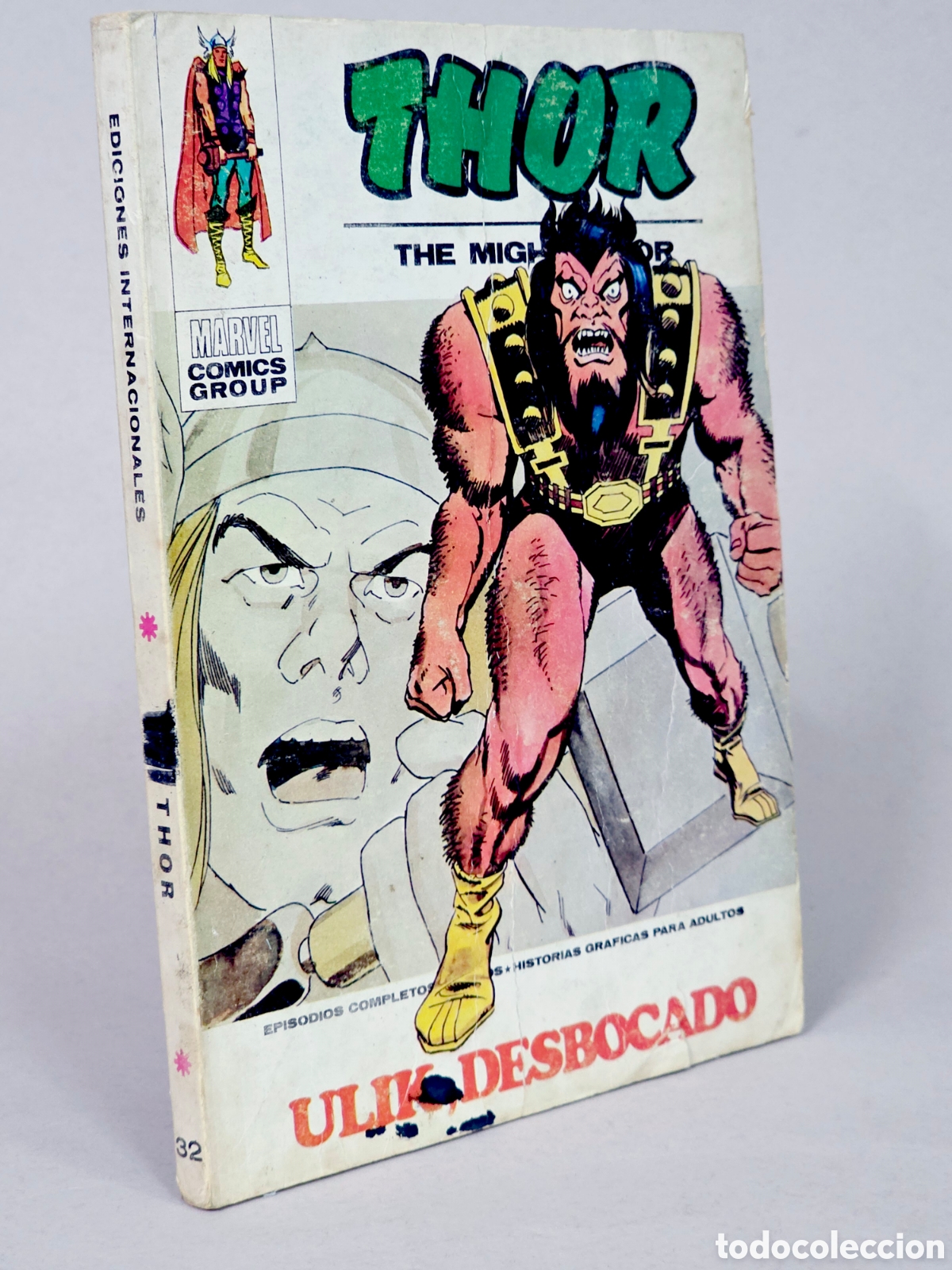 C&oacute;mics: C&Oacute;MIC THOR 32 ULIK DESBOCADO VOL.1 VERTICE MARVEL TACO VOLUMEN NORMAL ESTADO