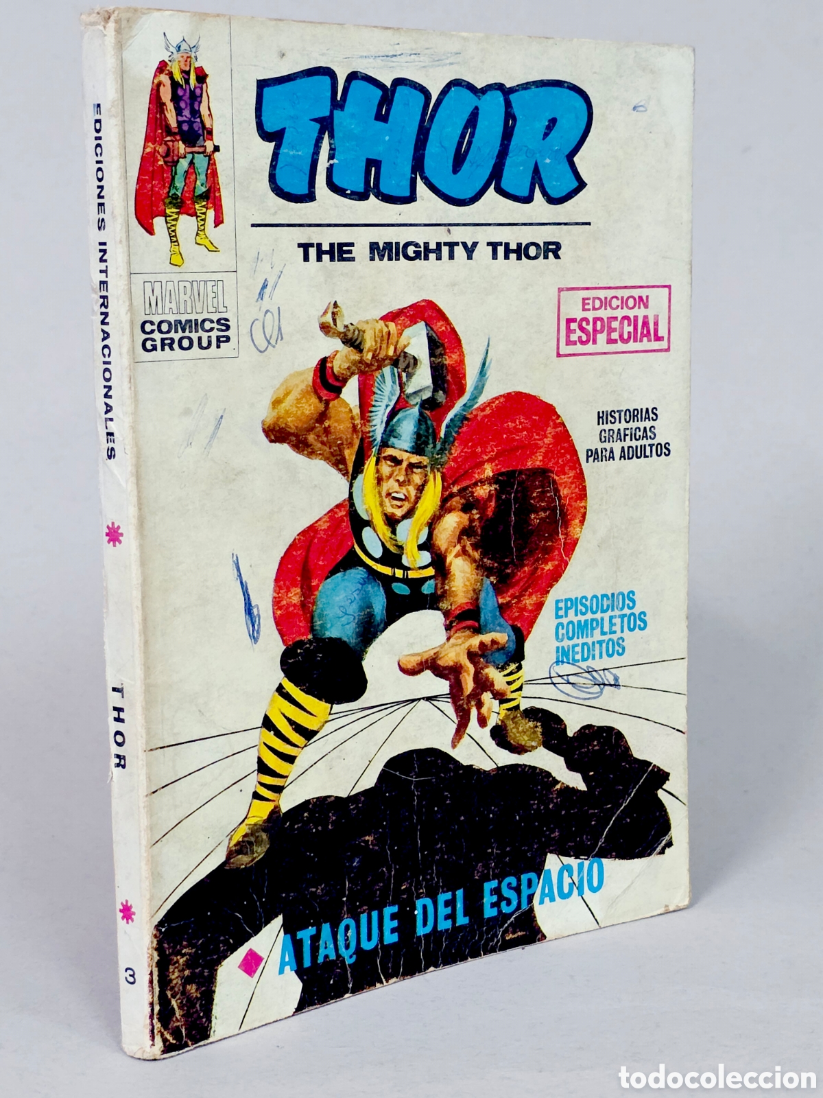 C&oacute;mics: C&Oacute;MIC THOR 3 ATAQUE DEL ESPACIO VOL.1 VERTICE MARVEL TACO VOLUMEN NORMAL ESTADO