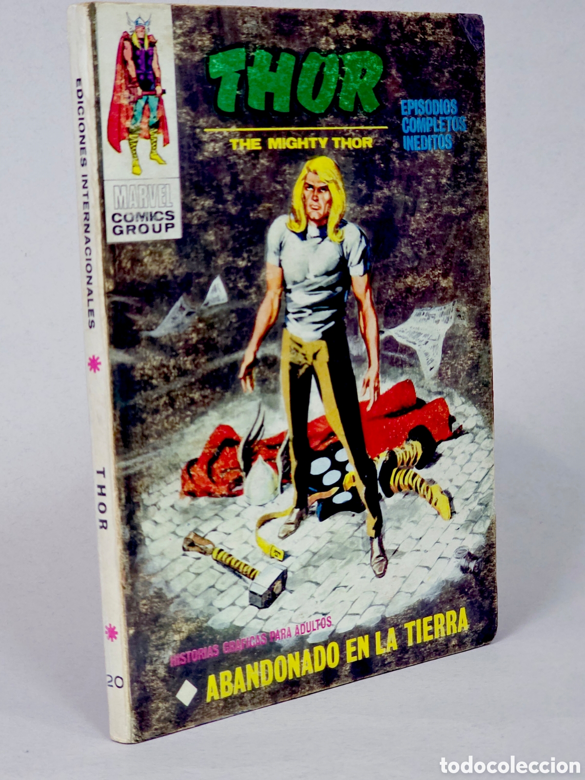 C&oacute;mics: C&Oacute;MIC THOR 20 ABANDONADO EN LA TIERRA VOL.1 VERTICE MARVEL TACO VOLUMEN NORMAL/BUEN ESTADO