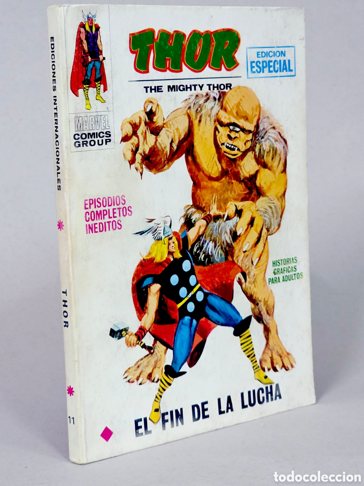 C&oacute;mics: C&Oacute;MIC THOR 11 EL FIN DE LA LUCHA VOL.1 VERTICE MARVEL TACO VOLUMEN BUEN ESTADO