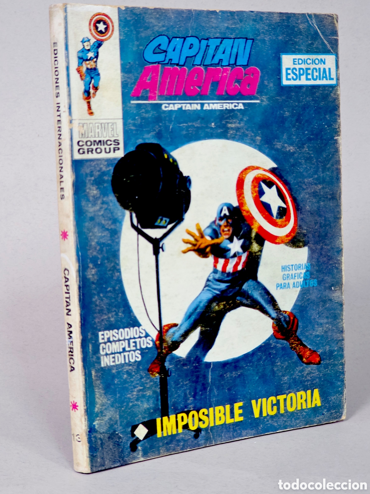 C&oacute;mics: C&Oacute;MIC CAPITAN AM&Eacute;RICA 13 IMPOSIBLE VICTORIA VOL.1 VERTICE MARVEL TACO VOLUMEN NORMAL ESTADO