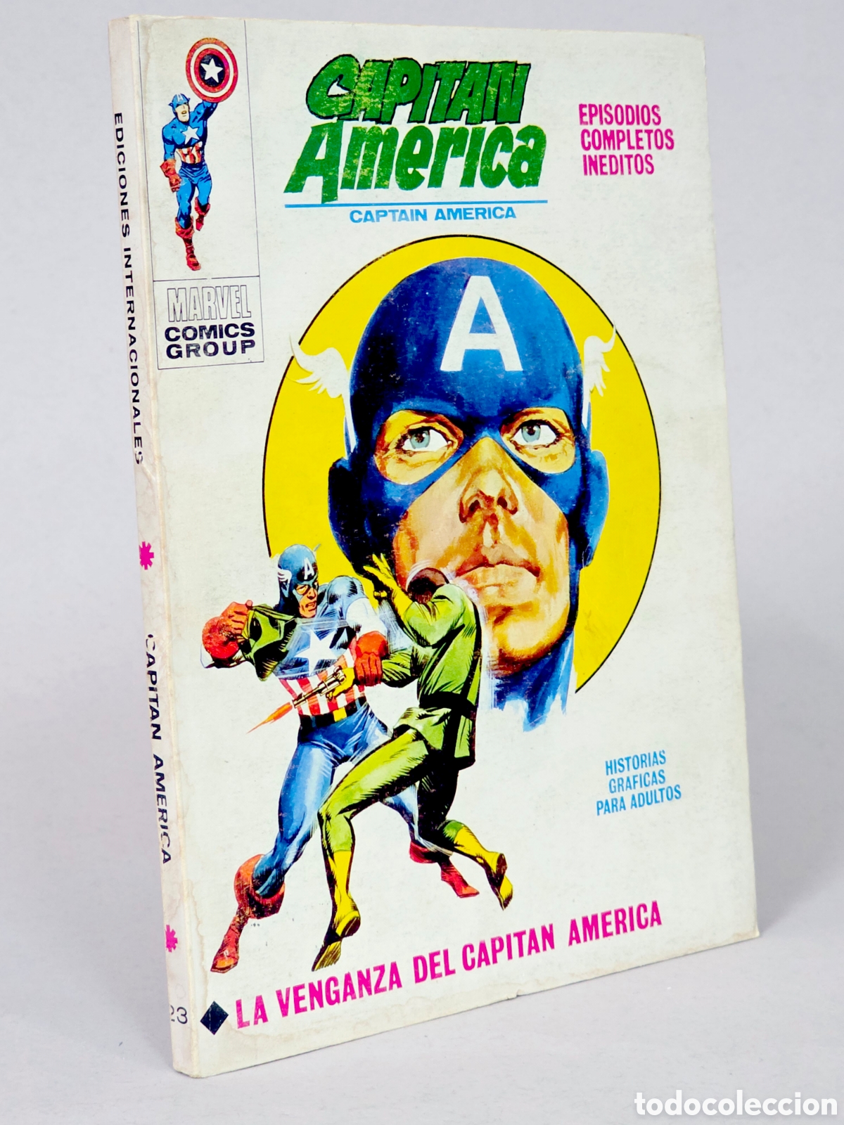 C&oacute;mics: C&Oacute;MIC CAPITAN AM&Eacute;RICA 23 LA VENGANZA VOL.1 VERTICE MARVEL TACO VOLUMEN NORMAL/BUEN ESTADO