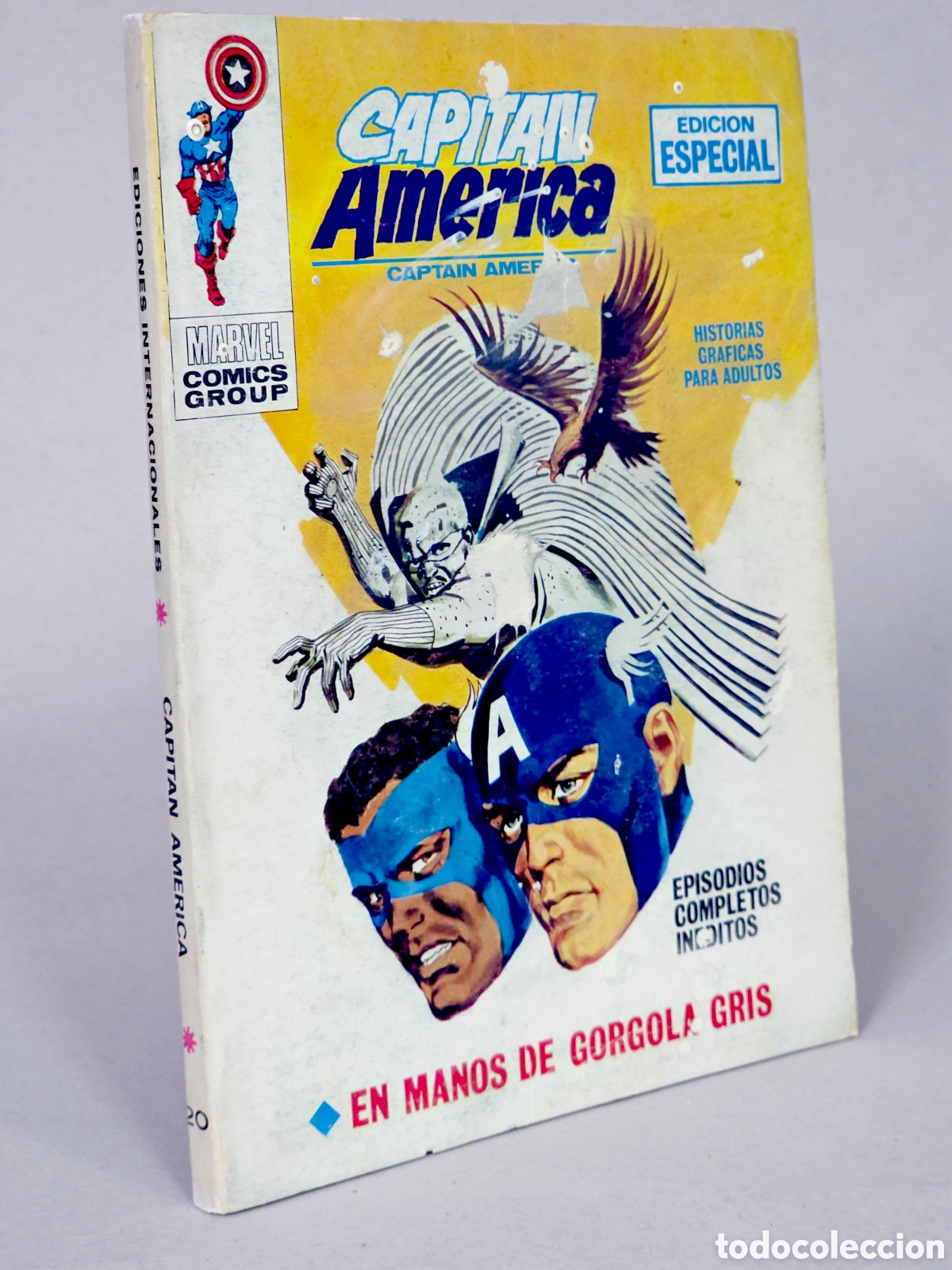 C&oacute;mics: C&Oacute;MIC CAPITAN AM&Eacute;RICA 20 MANOS DE G&Oacute;NGOLA GRIS VOL.1 VERTICE MARVEL TACO VOLUMEN NORMAL/BUEN ESTADO