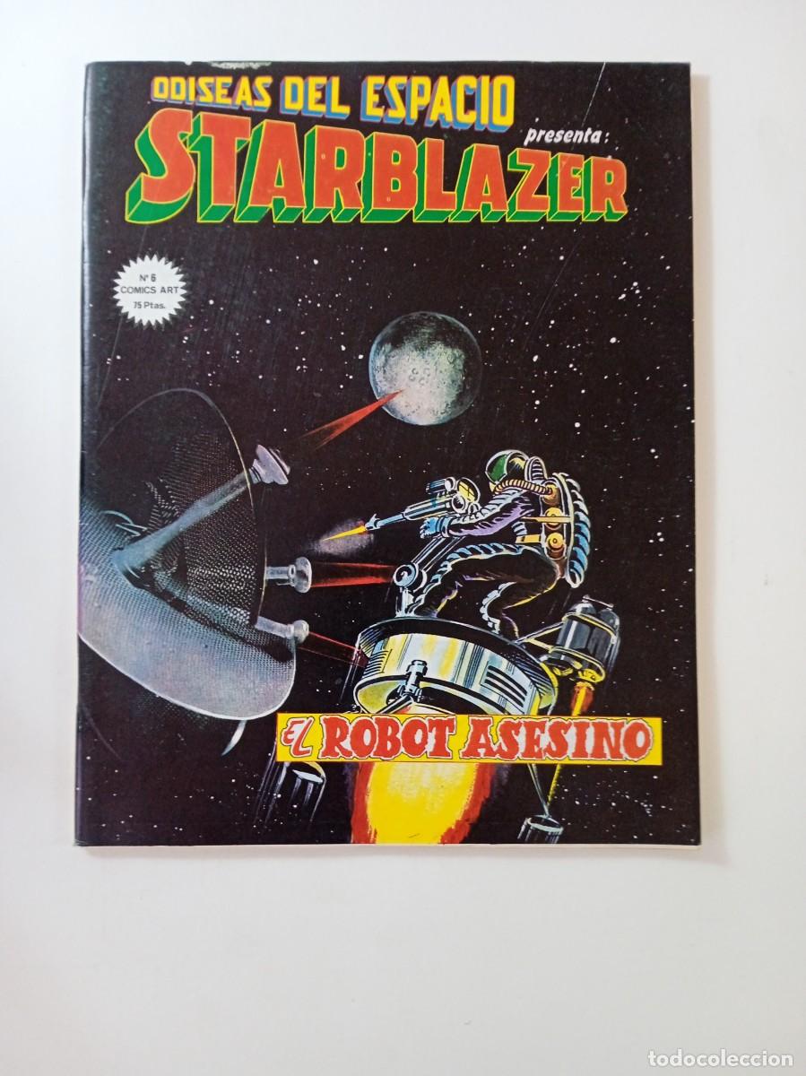 C&oacute;mics: ODISEAS DEL ESPACIO N&ordm; 6 - STARBLAZER &rdquo;EL ROBOT ASESINO&rdquo; - EDICIONES VERTICE (SIN USAR)