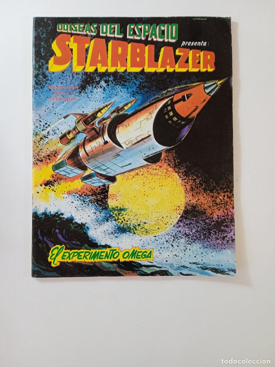 C&oacute;mics: ODISEAS DEL ESPACIO N&ordm; 1 - STARBLAZER EL EXPERIMENTO OMEGA - EDICIONES VERTICE (SIN USAR)