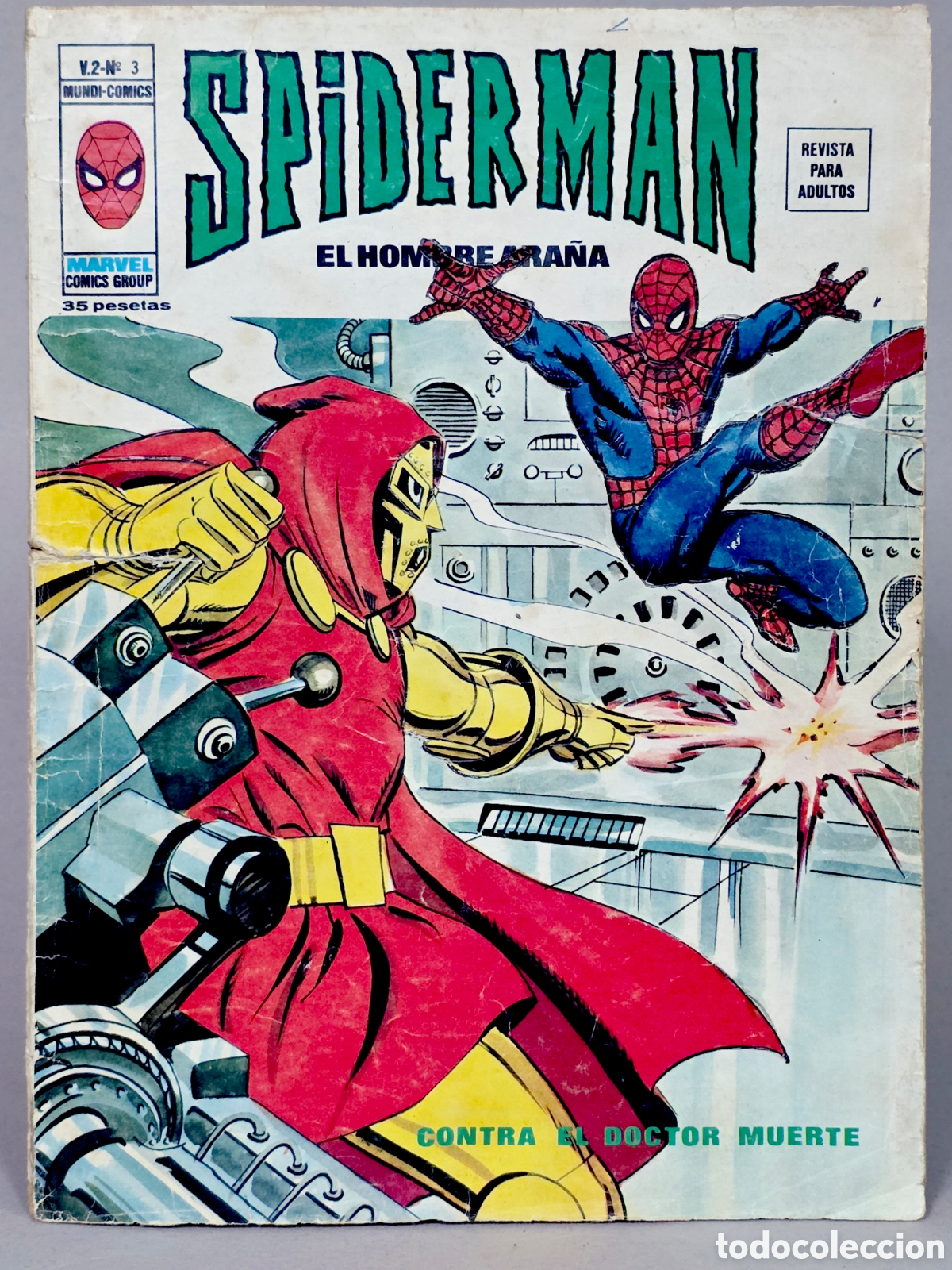 C&oacute;mics: C&Oacute;MIC SPIDERMAN 3 VERTICE MARVEL VER FOTO CORTE PAPEL TODAS LAS P&Aacute;GINAS