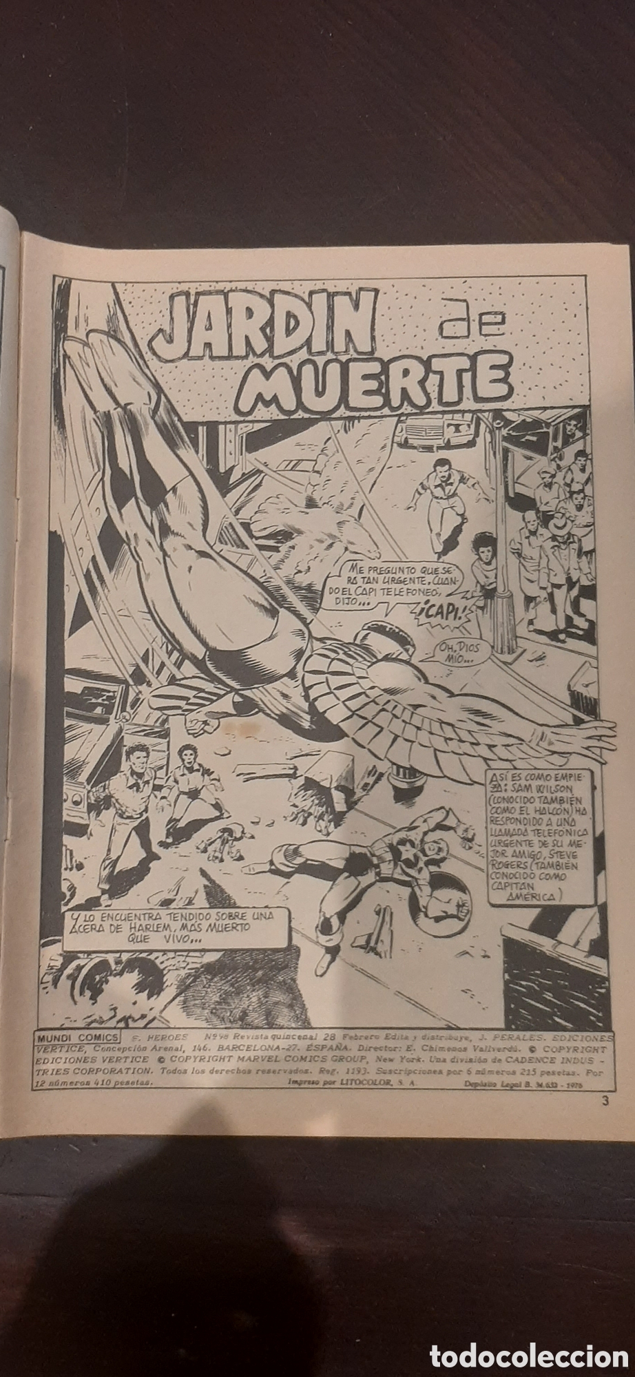 C&oacute;mics: Comic S&uacute;per H&eacute;roes V 2 N &deg; 98. - Foto 2