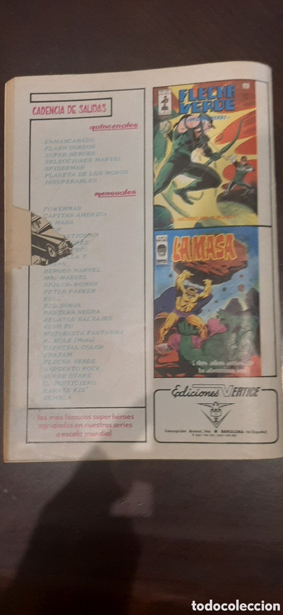 C&oacute;mics: Comic S&uacute;per H&eacute;roes V 2 N &deg; 98. - Foto 5