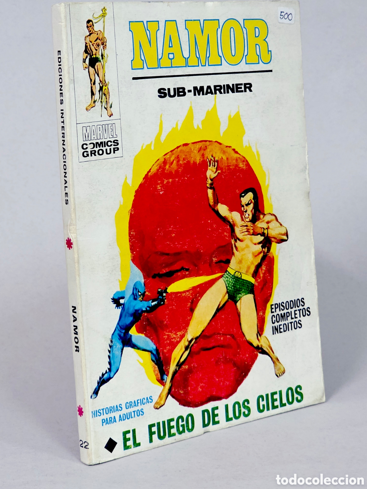 C&oacute;mics: C&Oacute;MIC CAPITAN NAMOR 22 EL FUEGO DE LOS CIELOS VOL.1 VERTICE MARVEL TACO VOLUMEN BUEN ESTADO