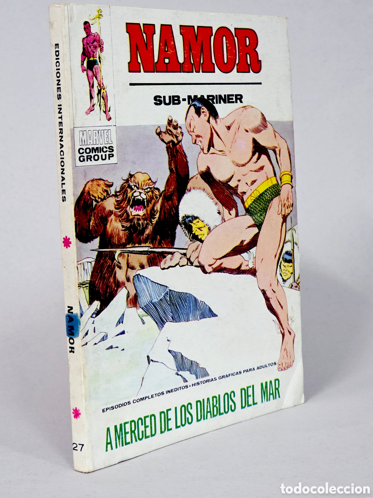 C&oacute;mics: C&Oacute;MIC CAPITAN NAMOR 27 A MERCED DE LOS DIABLOS VOL.1 VERTICE MARVEL TACO VOLUMEN MUY BUEN ESTADO