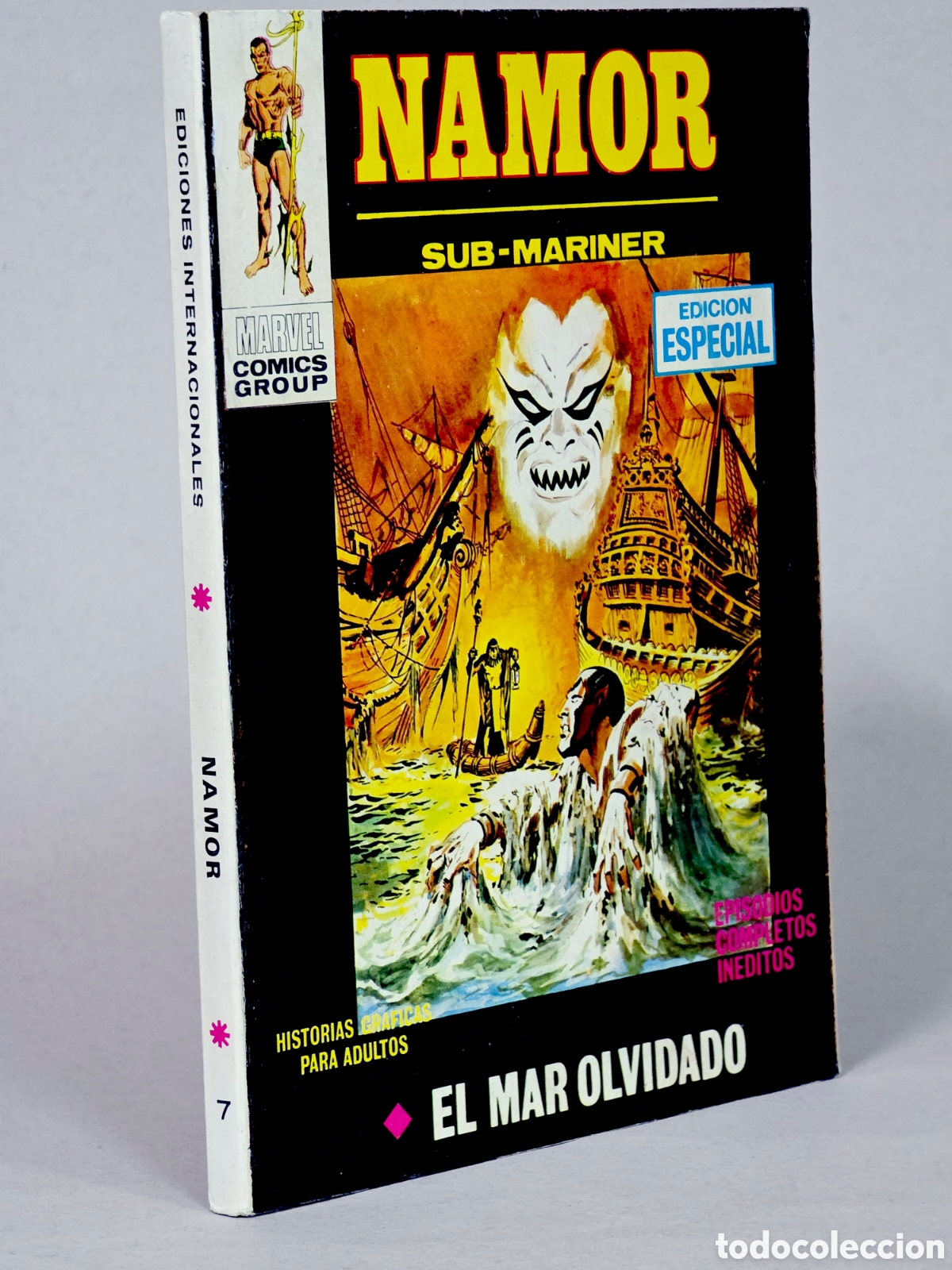 C&oacute;mics: C&Oacute;MIC NAMOR 7 EL MAR OLVIDADO VOL.1 VERTICE MARVEL TACO VOLUMEN DE KIOSCO