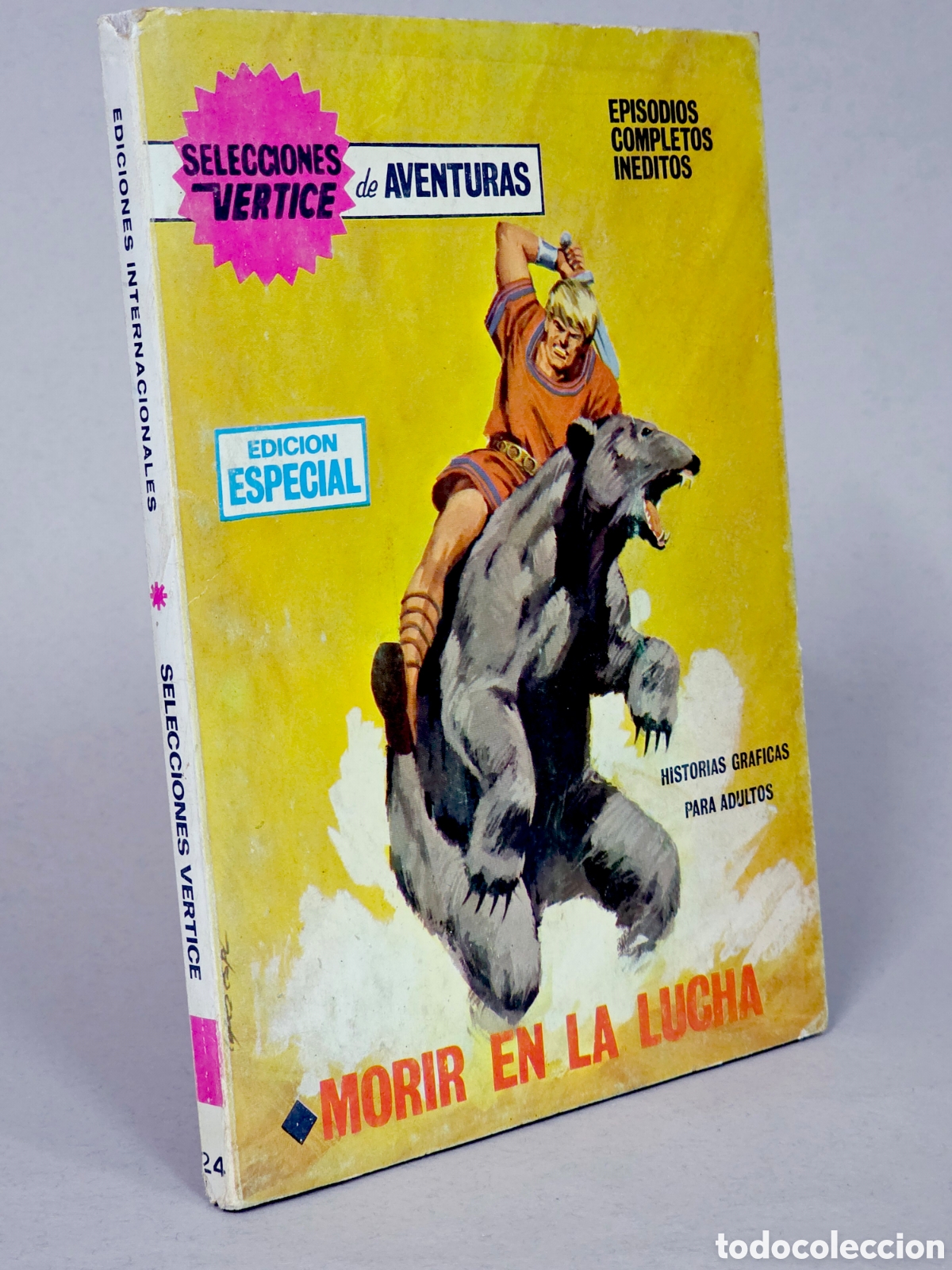 C&oacute;mics: C&Oacute;MIC SELECCIONES VERTICE 24 MORIR EN LA LUCHA TACO EDICIONES INTERNACIONALES NORMAL/BUEN ESTADO