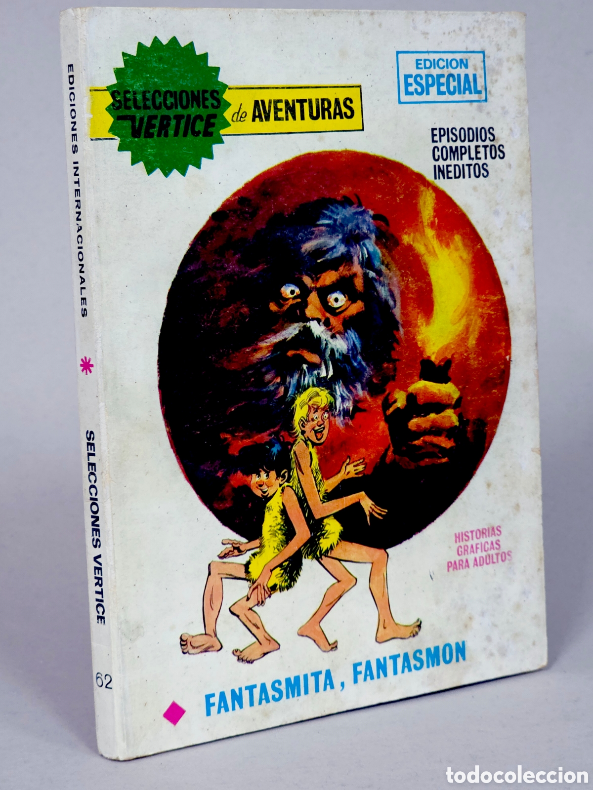 C&oacute;mics: C&Oacute;MIC SELECCIONES VERTICE 62 FANTASMITA FANTASM&Oacute;N TACO EDICIONES INTERNACIONALES BUEN ESTADO