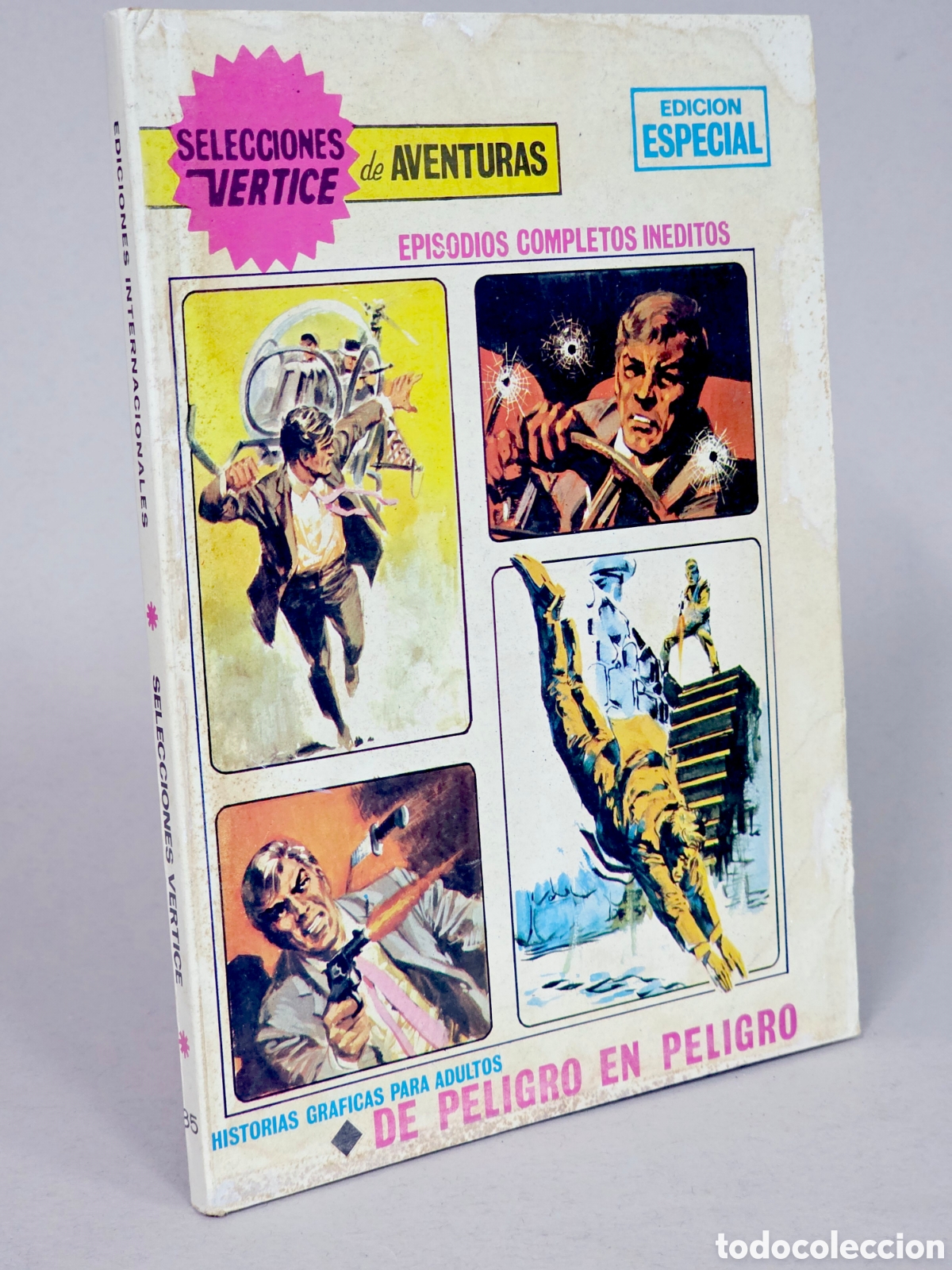 C&oacute;mics: C&Oacute;MIC SELECCIONES VERTICE 85 DE PELIGRO EN PELIGRO TACO EDICIONES INTERNACIONALES BUEN ESTADO