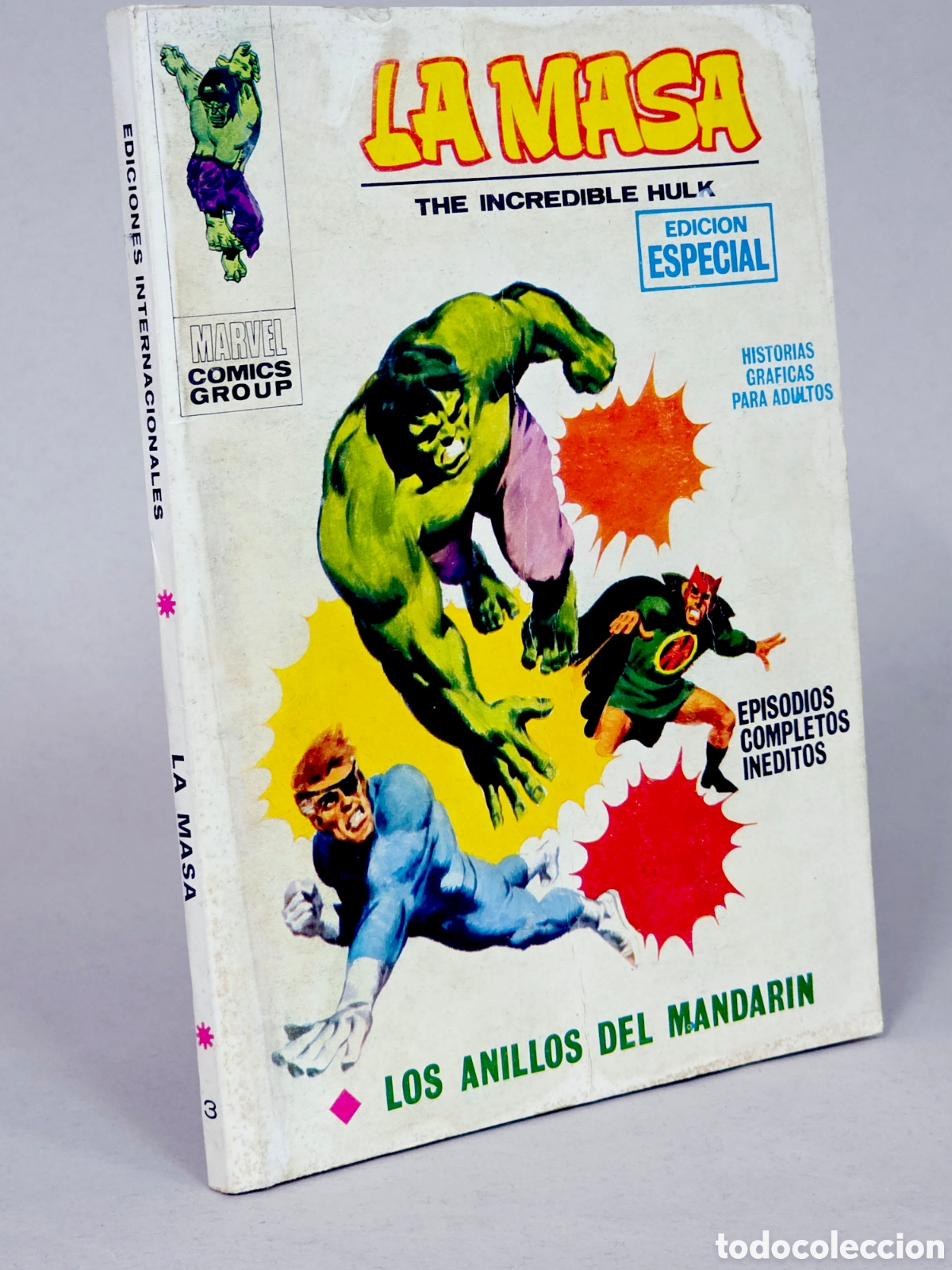 C&oacute;mics: C&Oacute;MIC LA MASA 3 LOS ANILLOS DEL MANDAR&Iacute;N VOL.1 VERTICE MARVEL TACO VOLUMEN 1 BUEN ESTADO