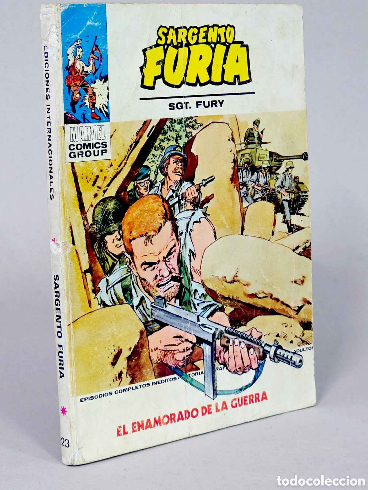 C&oacute;mics: C&Oacute;MIC SARGENTO FURIA 23 ENAMORADO DE LA GUERRA VOL.1 VERTICE MARVEL TACO VOLUMEN 1 NORMAL ESTADO