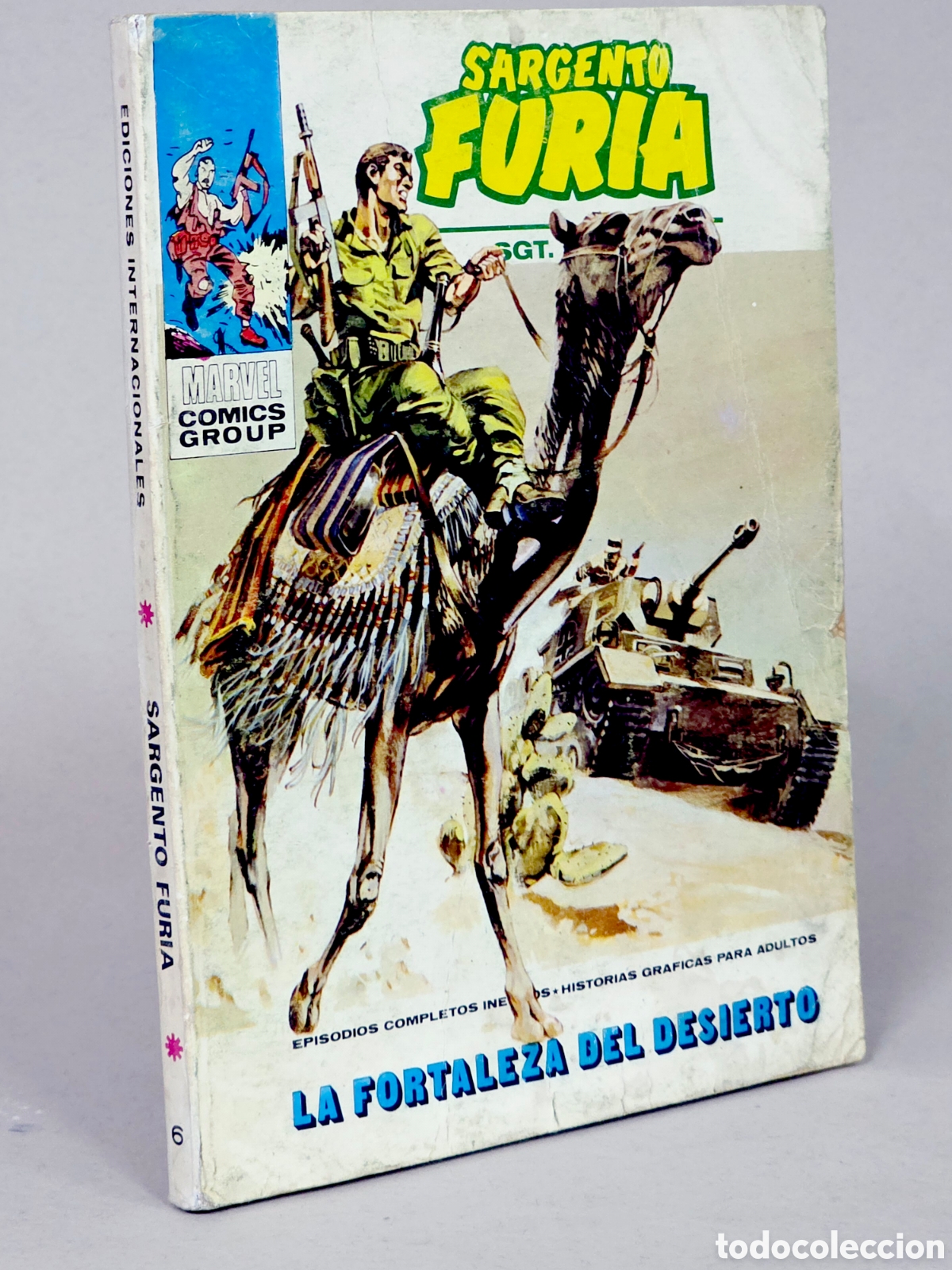 C&oacute;mics: C&Oacute;MIC SARGENTO FURIA 6 LA FORTALEZA DEL DESIERTO VOL.1 VERTICE MARVEL TACO VOLUMEN 1 NORMAL ESTADO