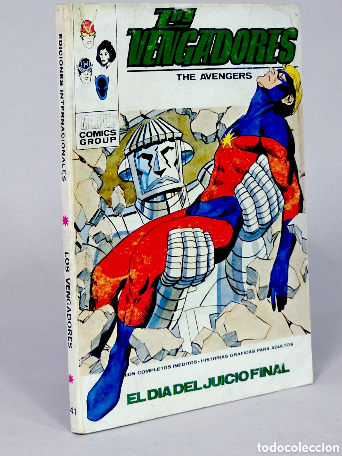 C&oacute;mics: C&Oacute;MIC LOS VENGADORES 41 EL D&Iacute;A DEL JUICIO FINAL VOL.1 VERTICE MARVEL TACO VOLUMEN 1 BUEN ESTADO