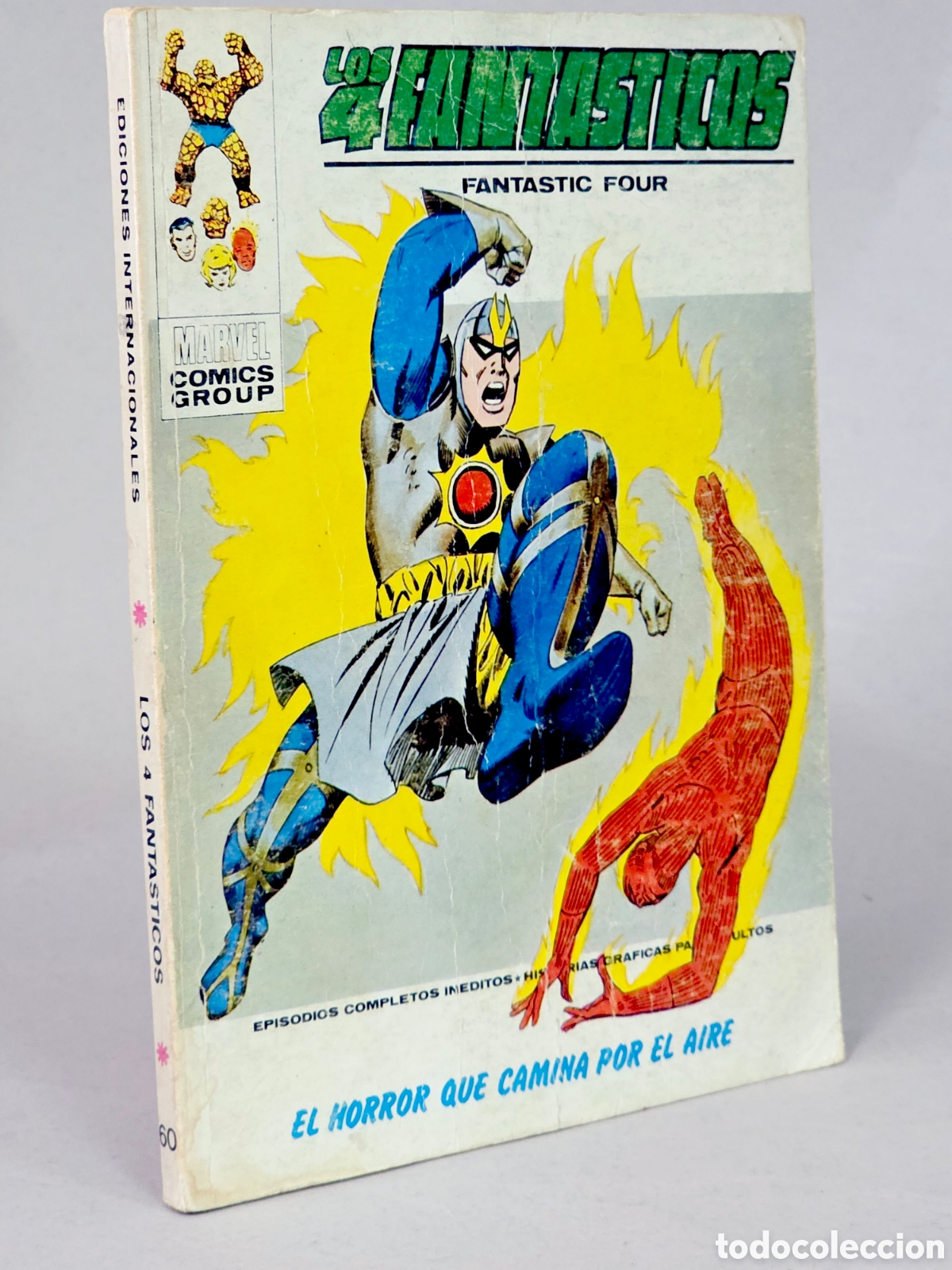 C&oacute;mics: C&Oacute;MIC LOS 4 FANT&Aacute;STICOS 60 EL HORROR VOL.1 VERTICE MARVEL TACO NORMAL ESTADO BOLI CONTRAPORTADA
