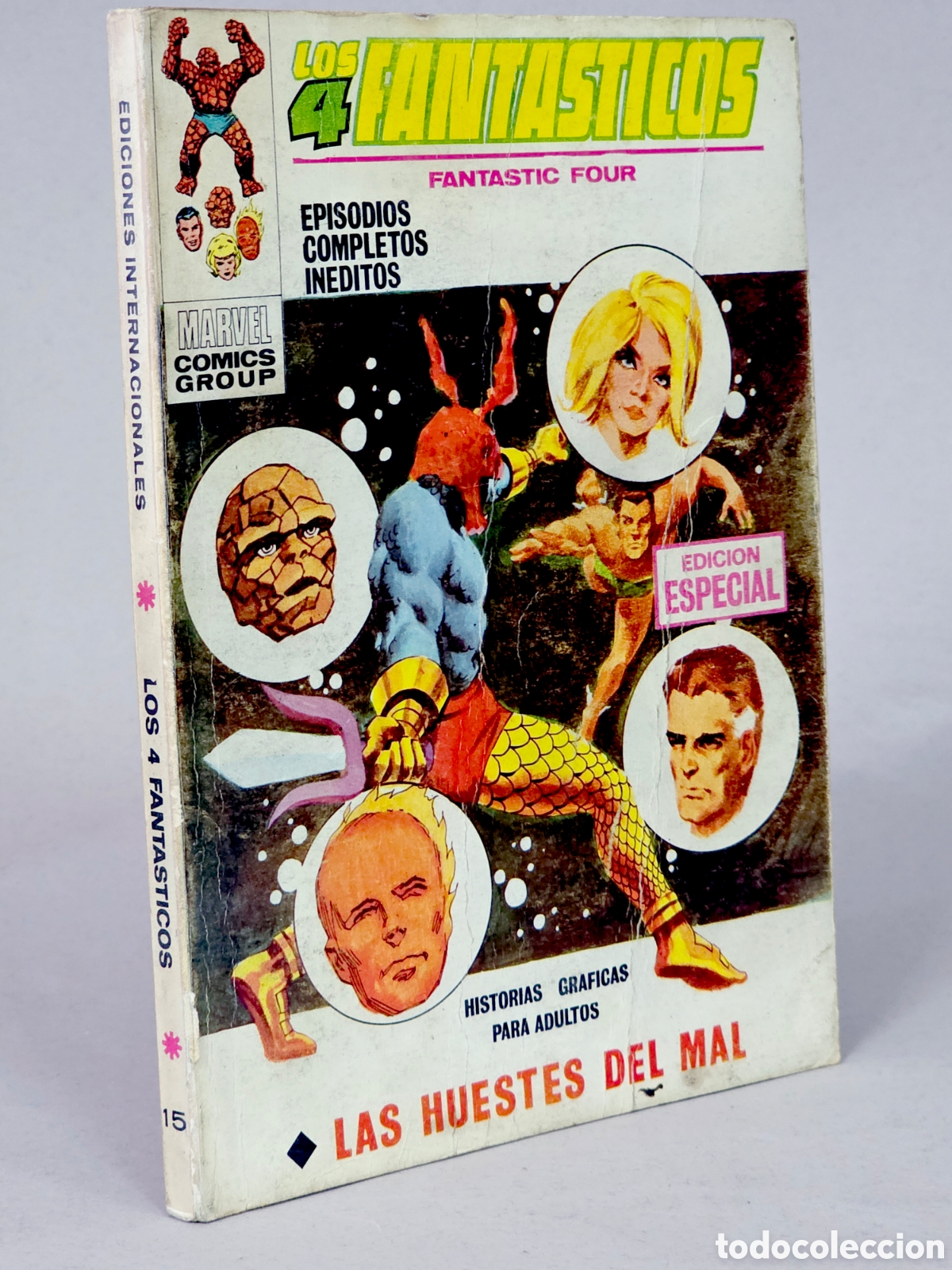 C&oacute;mics: C&Oacute;MIC LOS 4 FANT&Aacute;STICOS 15b LOS HUESTES DEL MAL VOL.1 VERTICE MARVEL TACO VOLUMEN 1 BUEN ESTADO