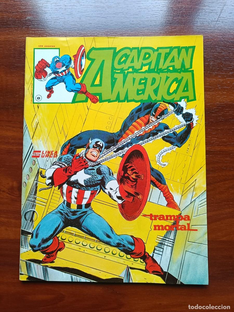 C&oacute;mics: CAPITAN AMERICA NUMERO 8 - VERTICE - SURCO - MUY BUEN ESTADO