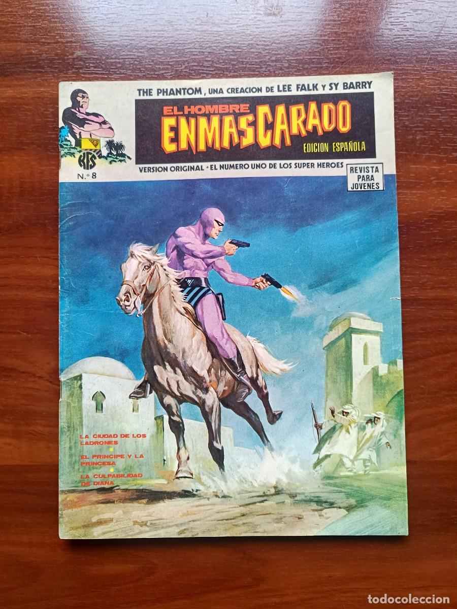 C&oacute;mics: EL HOMBRE ENMASCARADO VOLUMEN 1 NUMERO 8 VERTICE VER FOTOS