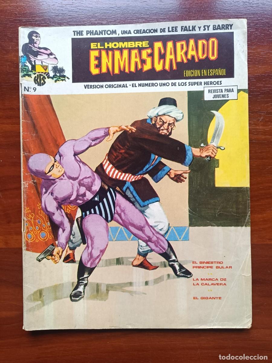 C&oacute;mics: EL HOMBRE ENMASCARADO VOLUMEN 1 NUMERO 9 VERTICE VER FOTOS