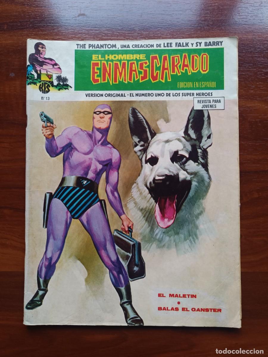 C&oacute;mics: EL HOMBRE ENMASCARADO VOLUMEN 1 NUMERO 13 VERTICE VER FOTOS