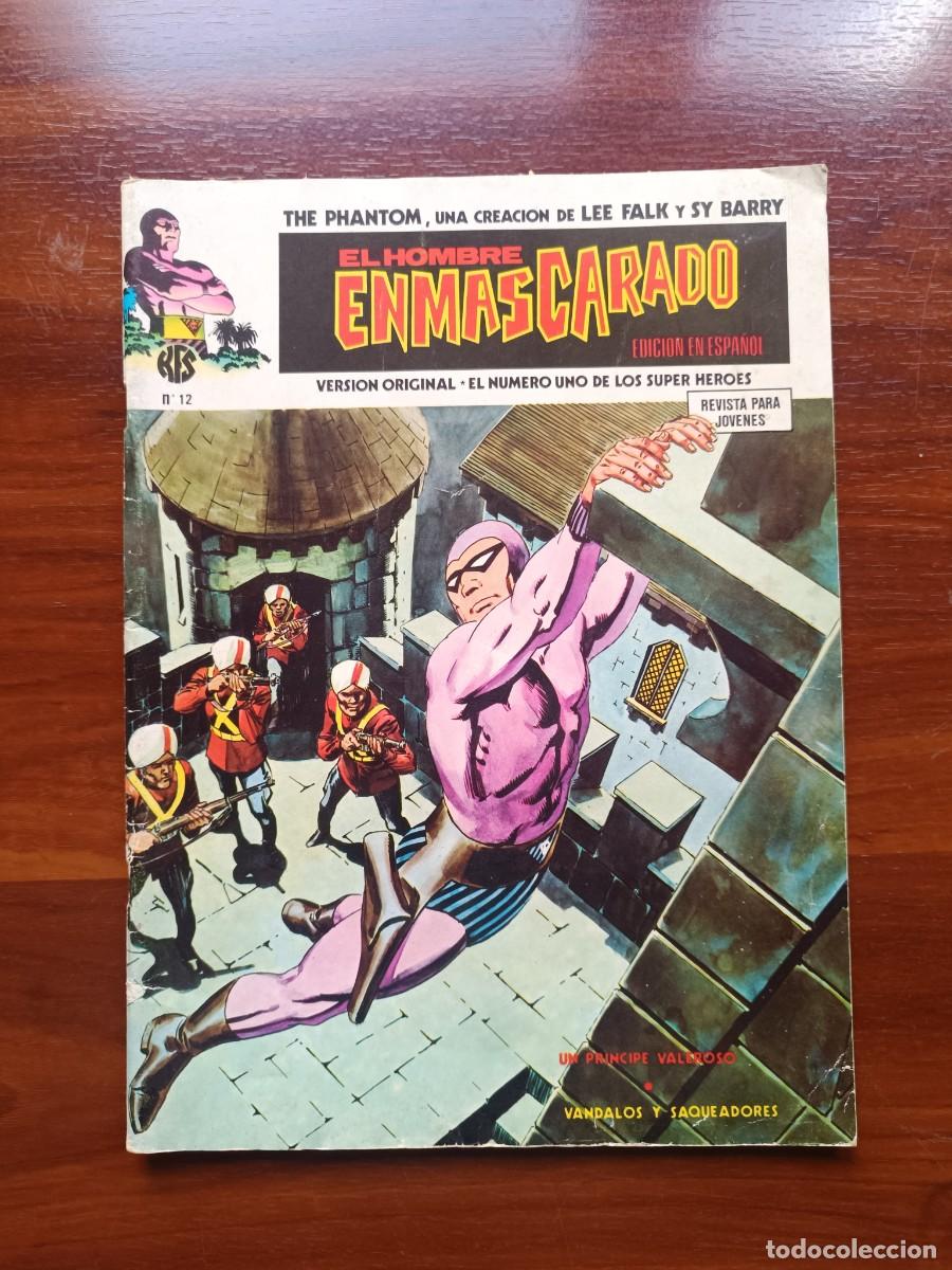 C&oacute;mics: EL HOMBRE ENMASCARADO VOLUMEN 1 NUMERO 12 VERTICE VER FOTOS