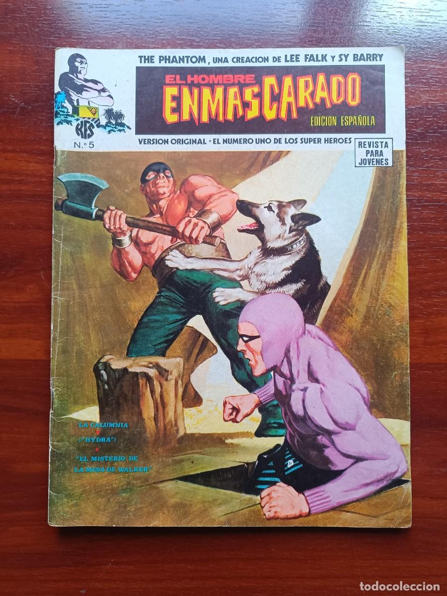 C&oacute;mics: EL HOMBRE ENMASCARADO VOLUMEN 1 NUMERO 5 VERTICE VER FOTOS