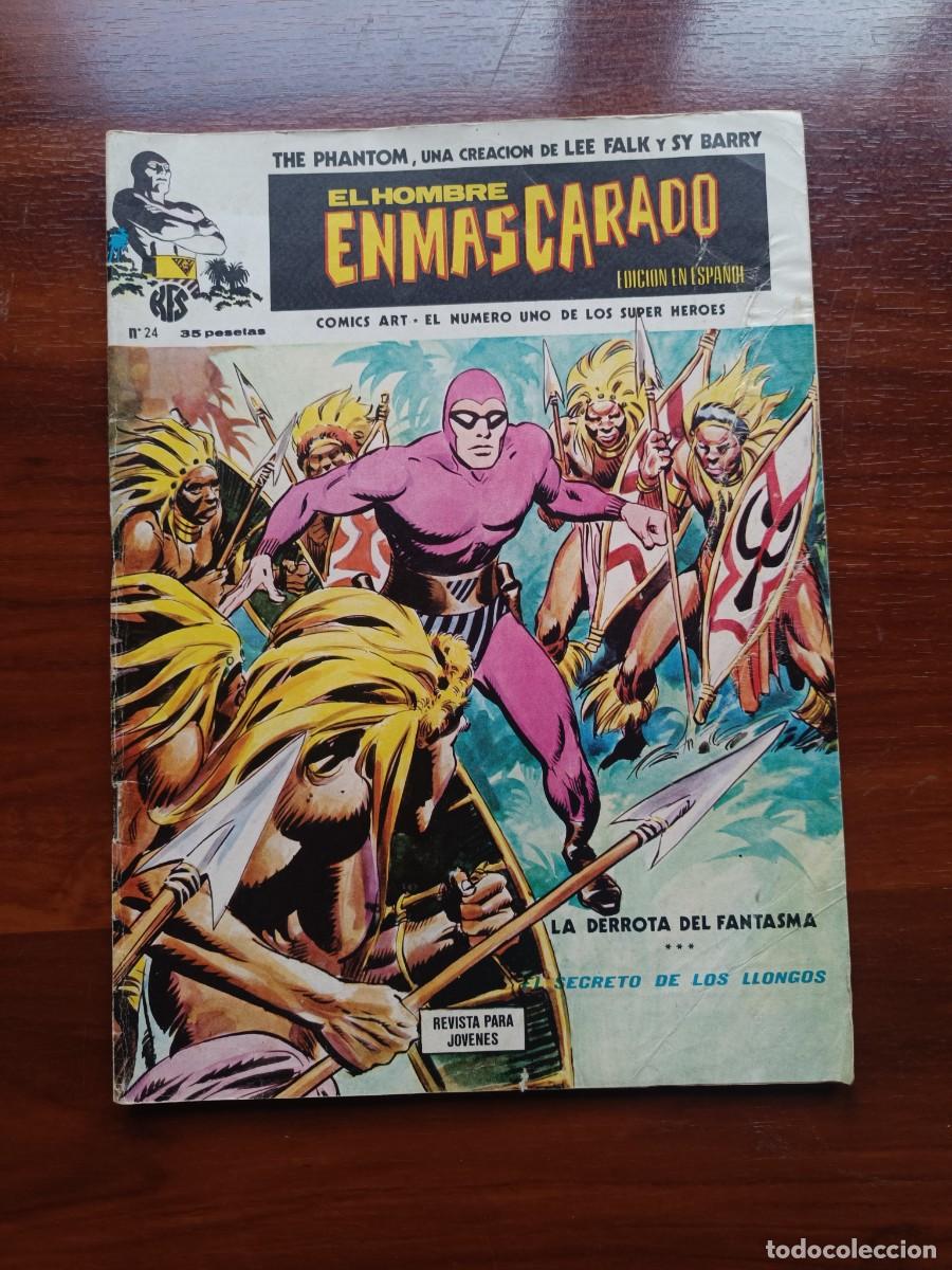 C&oacute;mics: EL HOMBRE ENMASCARADO VOLUMEN 1 NUMERO 24 VERTICE VER FOTOS