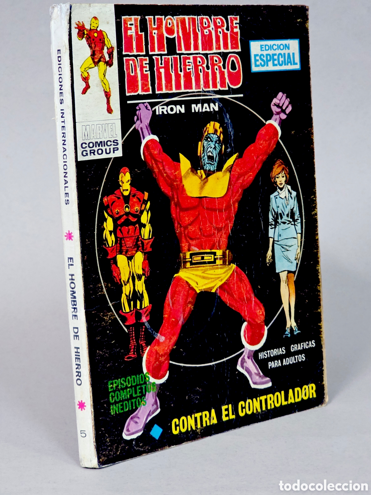 C&oacute;mics: C&Oacute;MIC EL HOMBRE DE HIERRO 5 CONTRA EL CONTROLADOR VOL.1 VERTICE MARVEL TACO VOLUMEN 1 NORMAL ESTADO