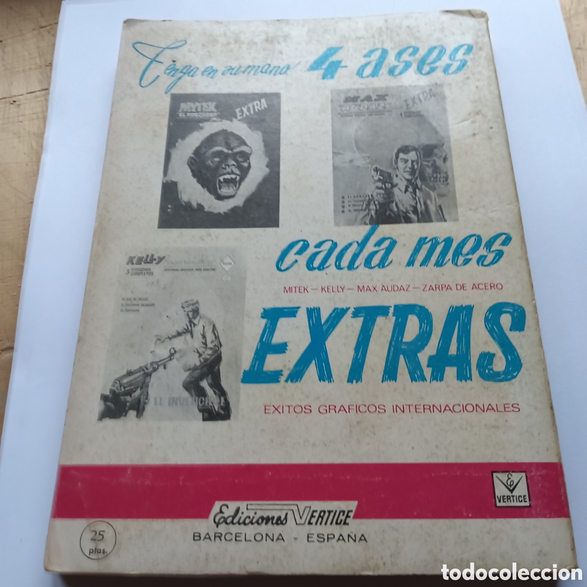 C&oacute;mics: ZARPA DE ACERO N&Uacute;M 1 TACO 159 PAGINAS - Foto 2