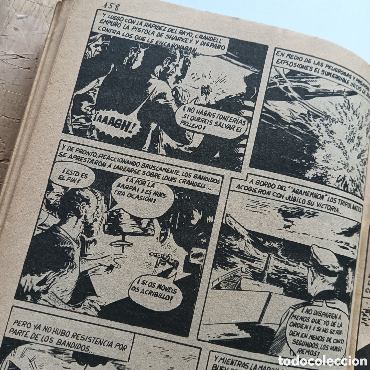 C&oacute;mics: ZARPA DE ACERO N&Uacute;M 1 TACO 159 PAGINAS - Foto 8