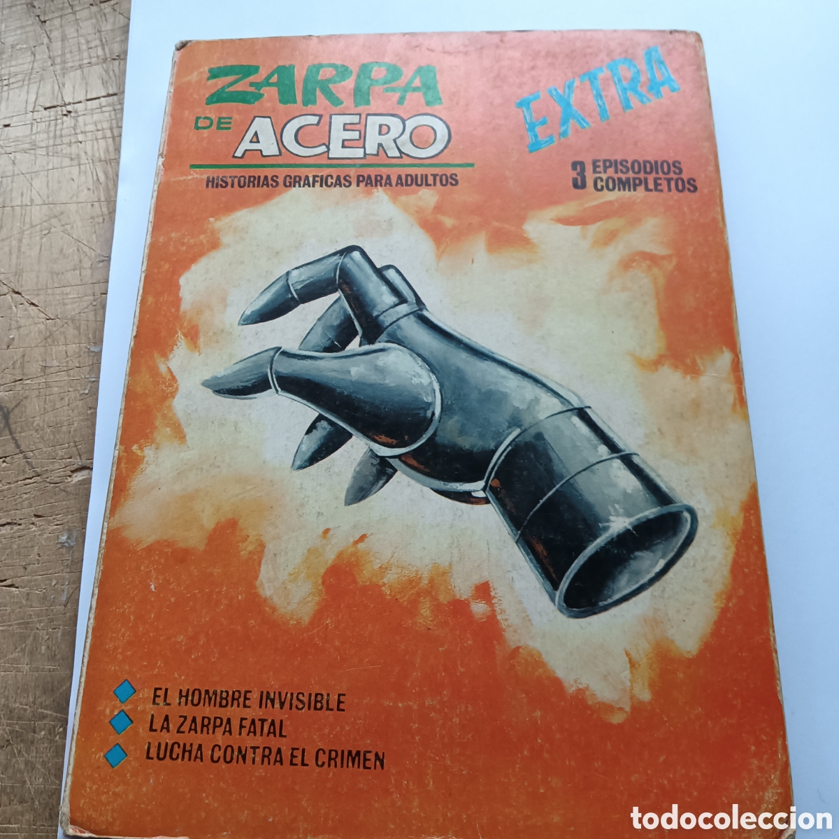 C&oacute;mics: ZARPA DE ACERO N&Uacute;M 1 TACO 159 PAGINAS