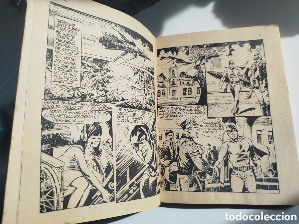 C&oacute;mics: C&oacute;mic Tenax n&ordm; 8 - Ediciones V&eacute;rtice (1972) Vintage - Foto 4