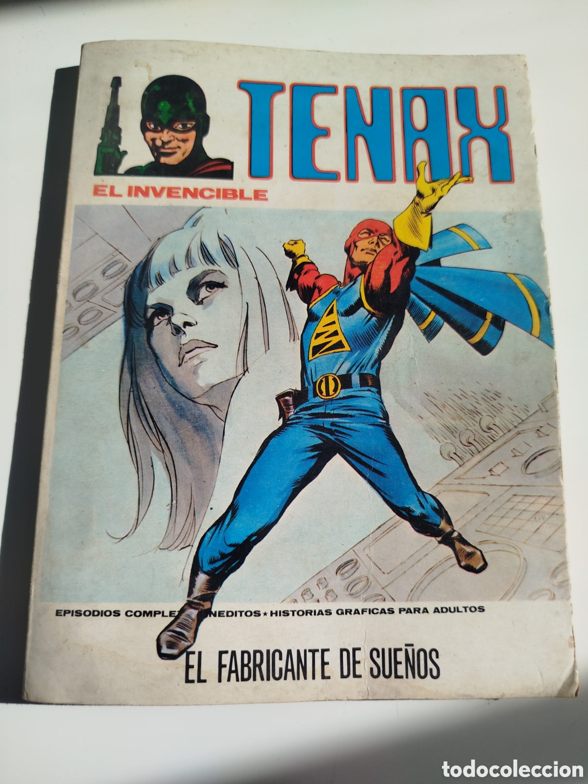C&oacute;mics: C&oacute;mic Tenax n&ordm; 8 - Ediciones V&eacute;rtice (1972) Vintage