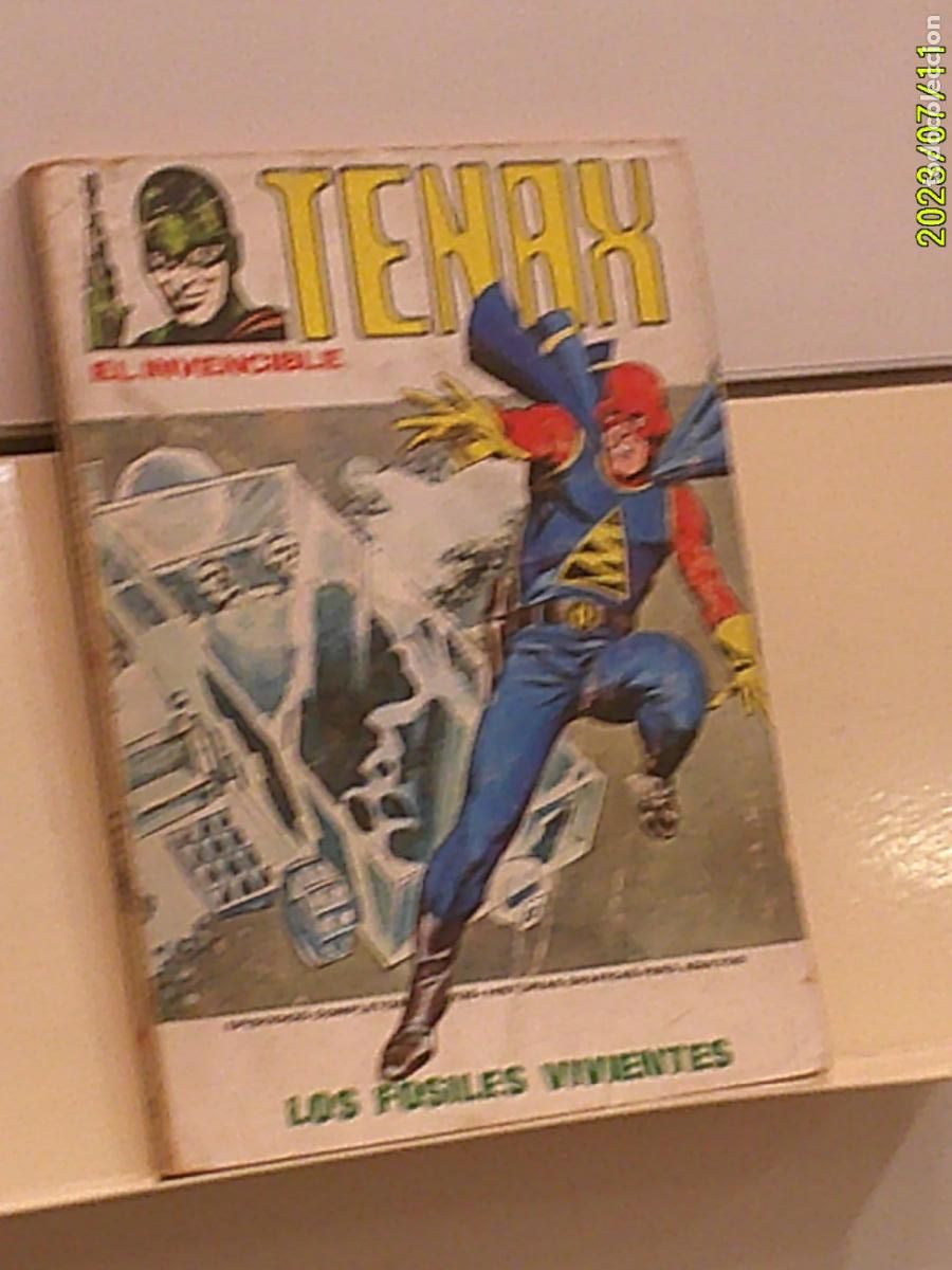C&oacute;mics: TENAX EL INVENCIBLE N&ordm; 13 LOS FOSILES VIVIENTES - VERTICE TACO