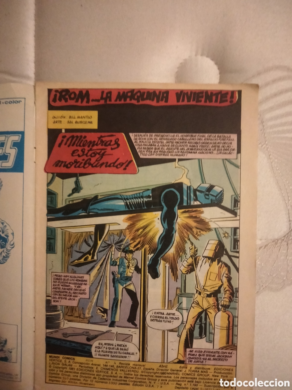 C&oacute;mics: ROM n4 comics v&eacute;rtice