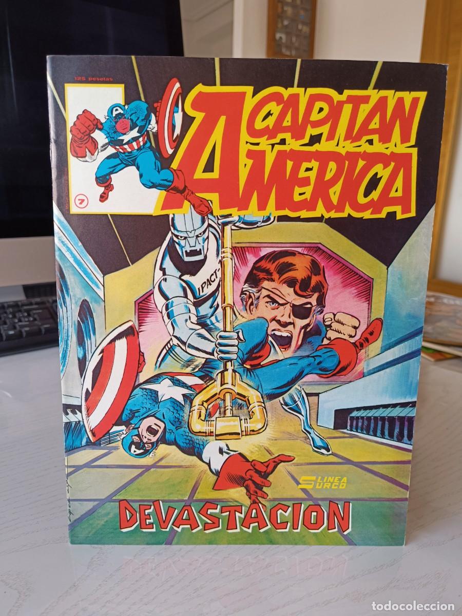 C&oacute;mics: CAPITAN AMERICA NUMERO 7 MUY BUEN ESTADO VERTICE VER FOTOS VERTICE